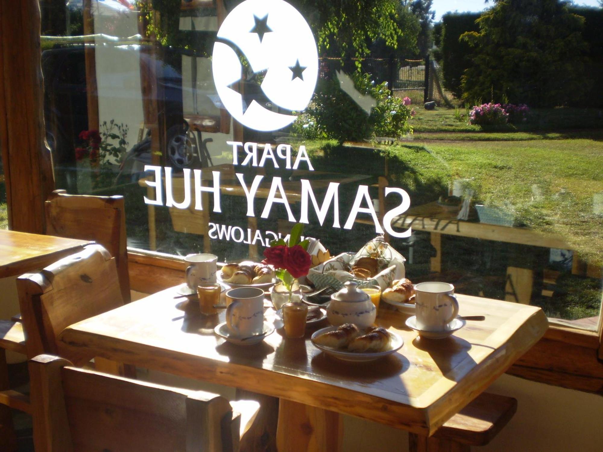 Apart Samay Hue Bungalows Dina Huapi Esterno foto