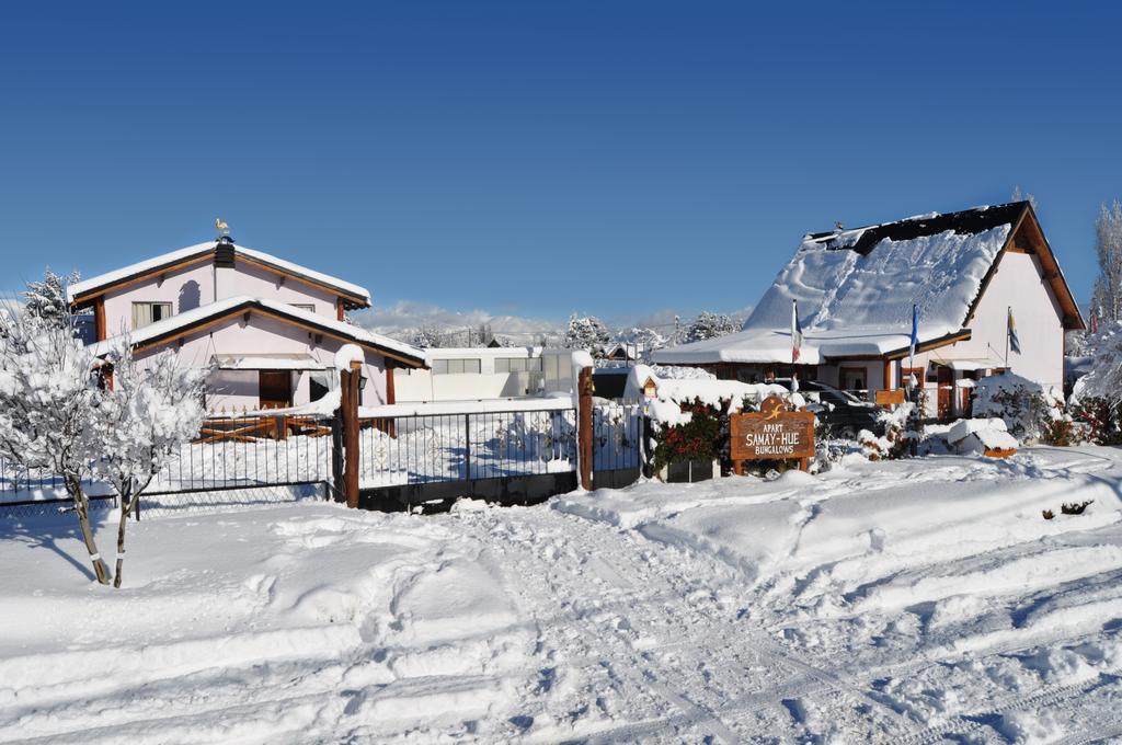 Apart Samay Hue Bungalows Dina Huapi Esterno foto